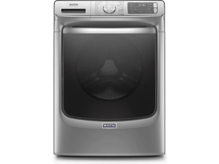 Maytag 5.8 cu. ft. Front Load Washer gray Extra Power Button